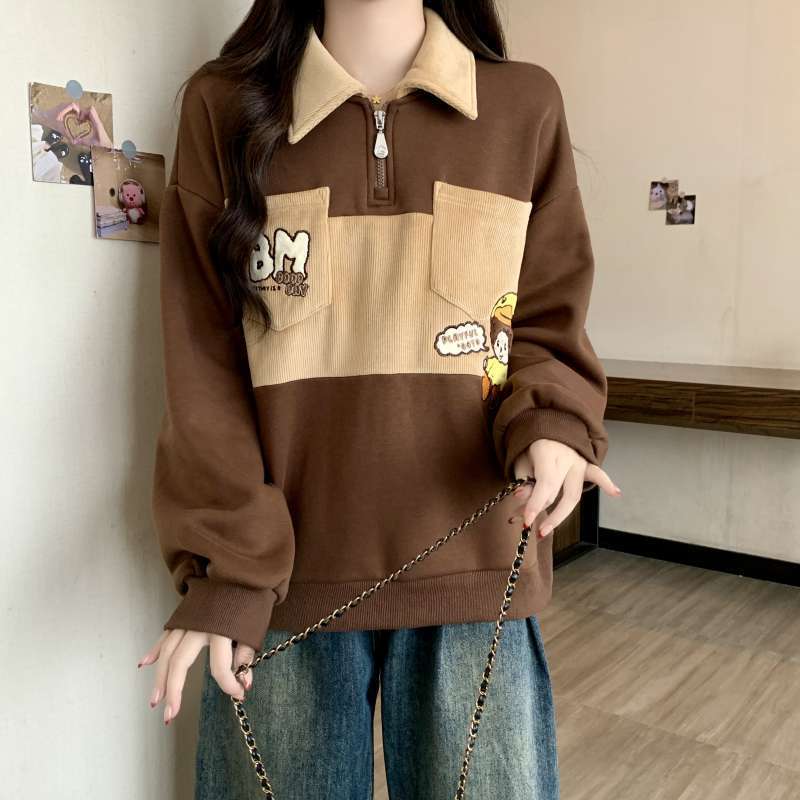 好感度UP オシャレデザイン 都市ファッショ スウェット<S-10328>