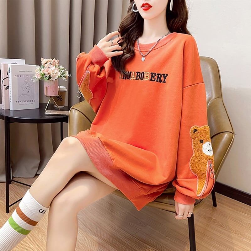 着せ 長袖 大好評 スウェット パーカー トップス＜S-2155＞