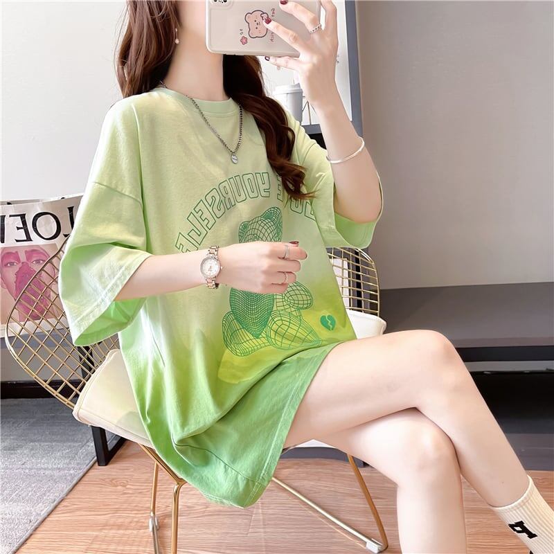 好感度満載 3色選択可 着心地抜群 グラデーション Tシャツ カットソー＜S-3225＞