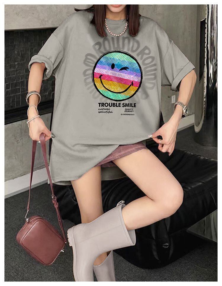 超人気商品 ラウンドネック シンプル 半袖 Tシャツ ＜S-8649＞