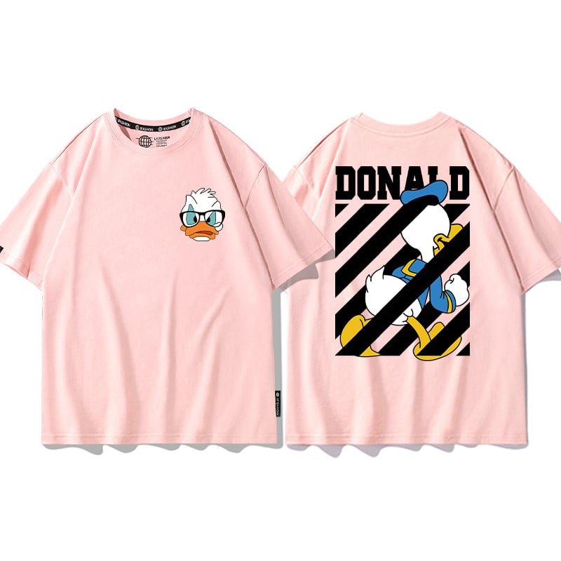 男女兼用 人気 プリント 半袖 Tシャツ <S-13164>