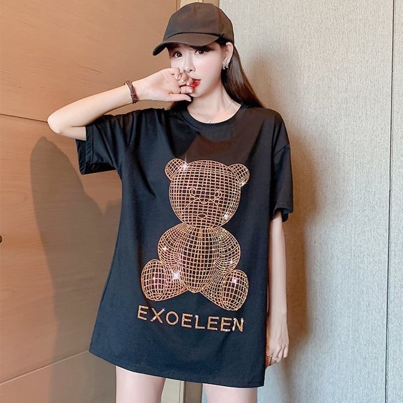 今季大好評 切り替え 着心地抜群 プリント Tシャツ カットソー＜S-3483＞