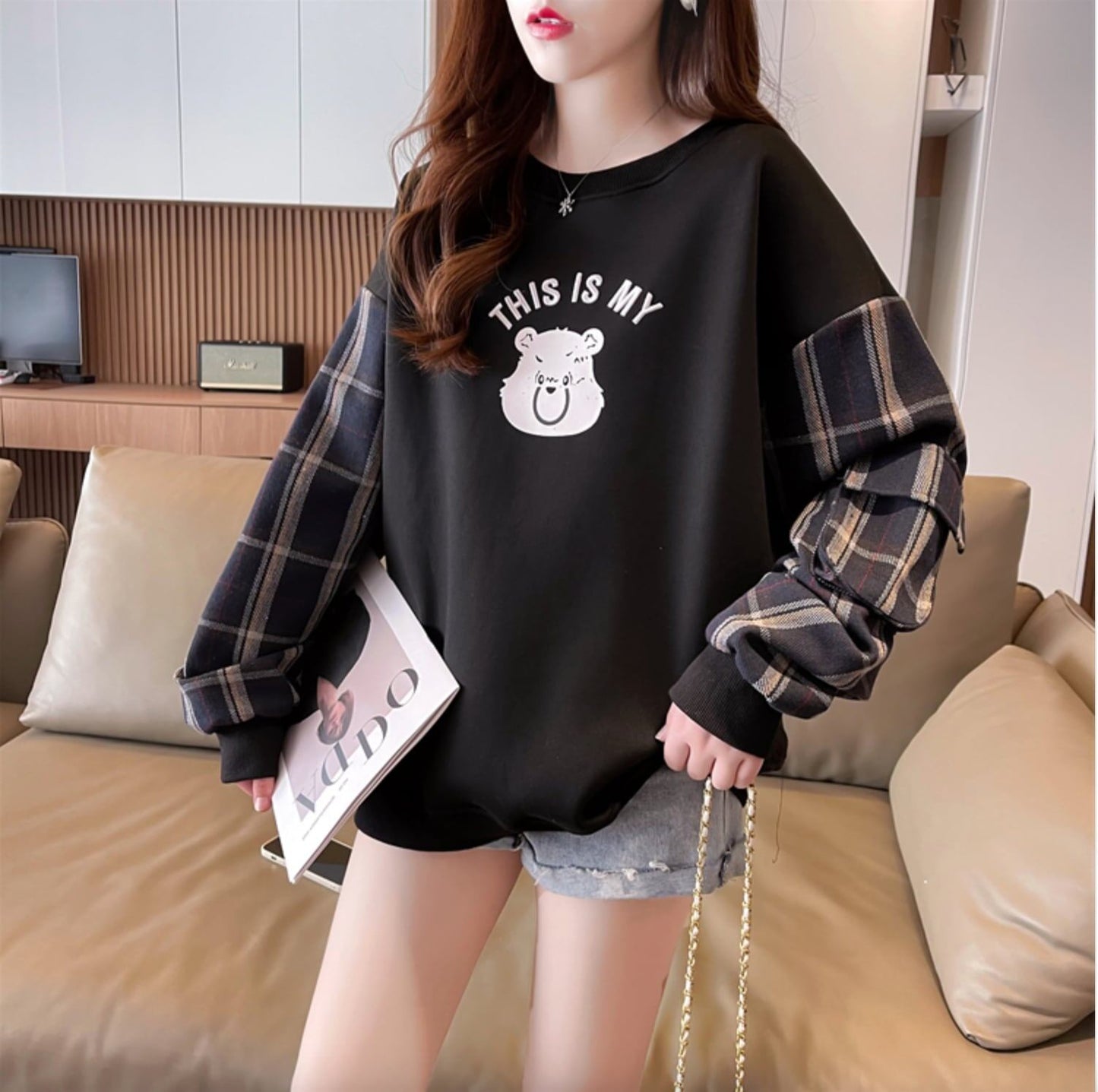 着?せ  美人度アップ スウェット<S-3866>