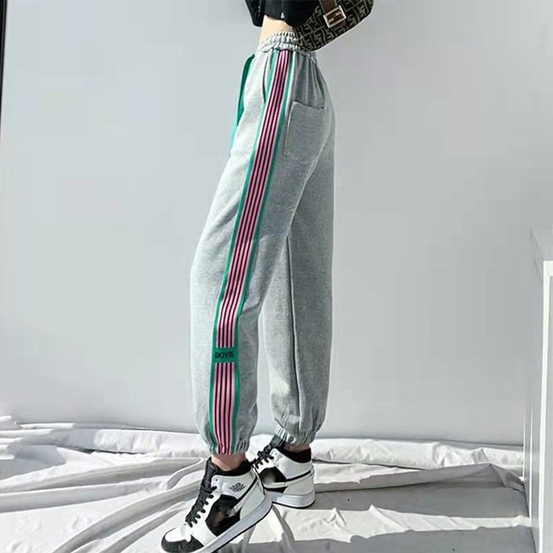 オシャレ度満点 ストライプ 一目惚れ パンツ ボトムス＜S-2936＞