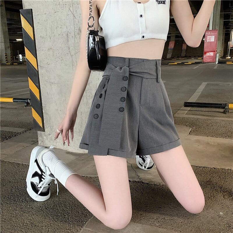 美感いっぱい ハイウエスト 着心地抜群 パンツ ボトムス＜S-3360＞