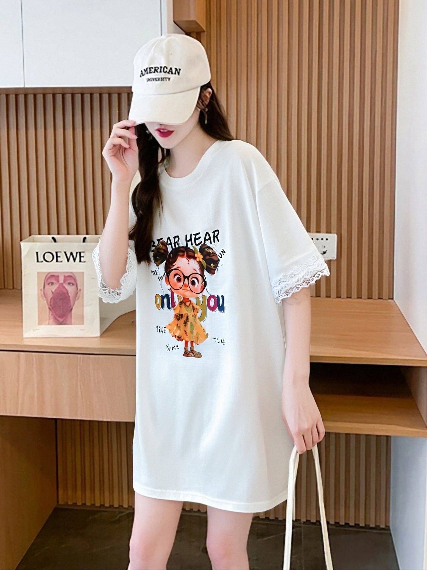 美人度アップ カジュアル 好感度UP 全4色 半袖 Tシャツ ＜S-11118＞