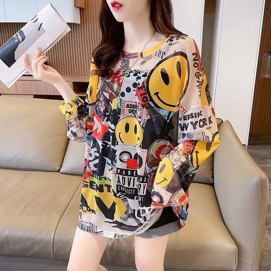 【半額セール！】 大人可愛い 売り切れ必至 元気いっぱい チュール 花柄 Tシャツ<S-4929>