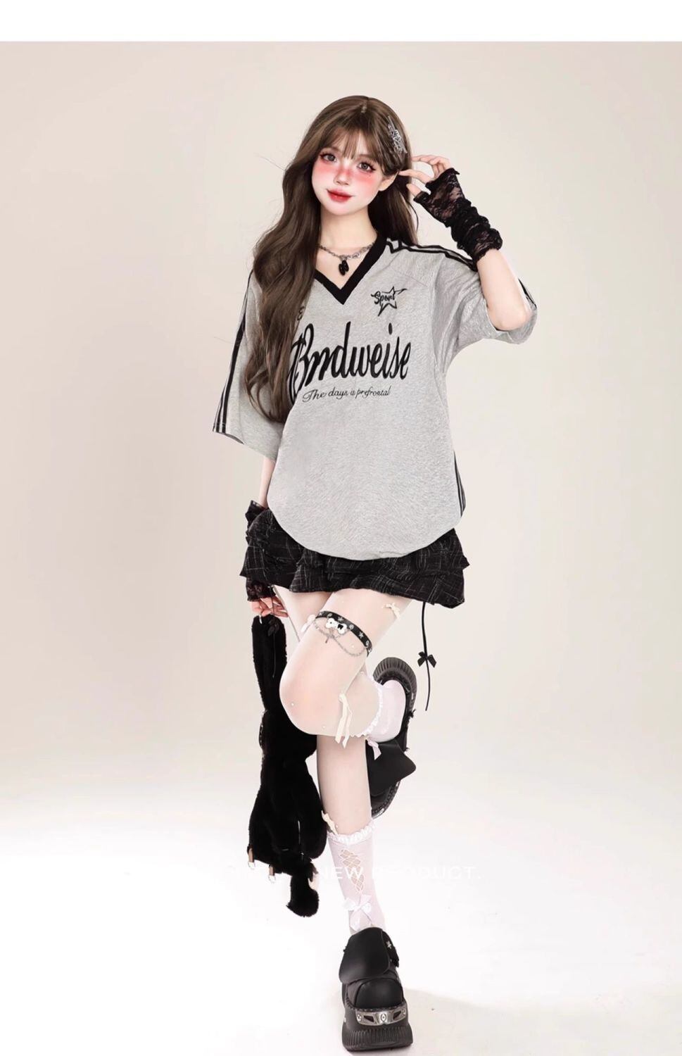 大好評 好感度UP 海外トレンド カジュアル 全3色 半袖 Tシャツ ＜S-11107＞