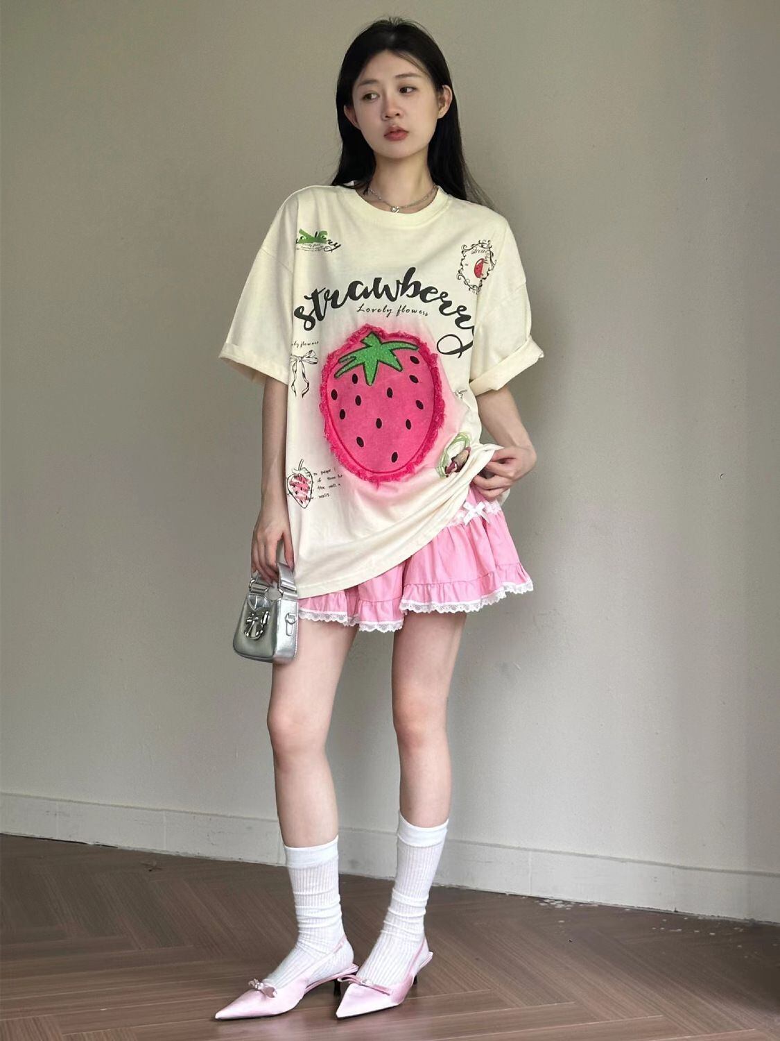 売れ筋 美人度アップ 大好評 好感度UP カジュアル 全4色 半袖 Tシャツ ＜S-11287＞