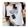 絶対流行 一目惚れ 個性的なデザイン 2色選択可 プリント Tシャツ カットソー＜S-8279＞