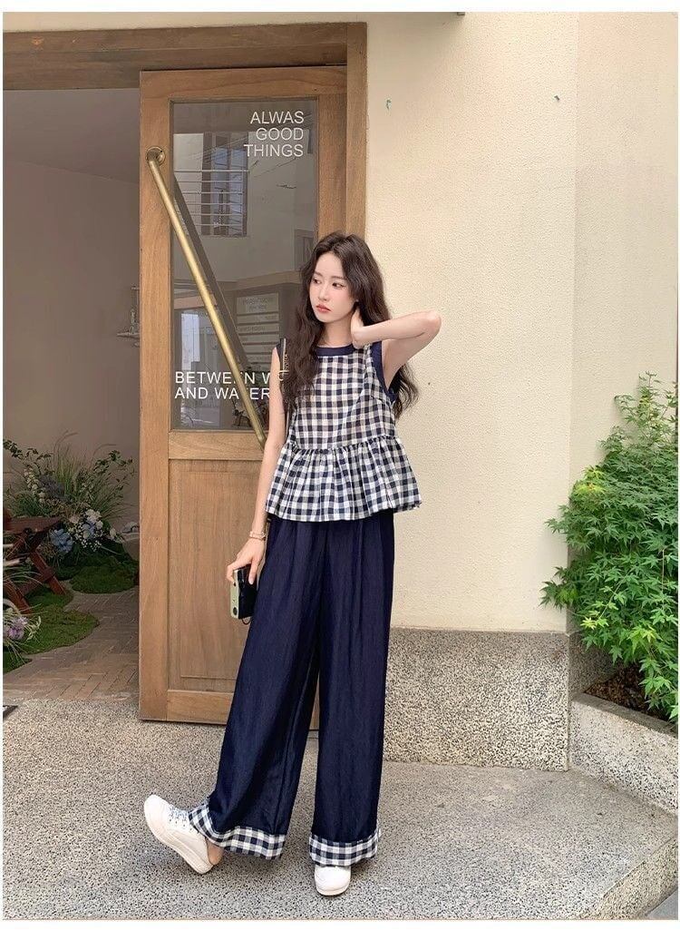 主役級 好感度UP 着回し力抜群 おしゃれ度高め 着心地良い トップス+パンツセット ＜S-12008＞