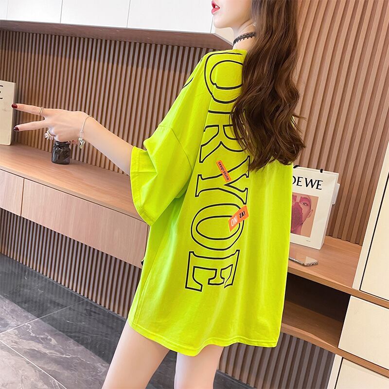 スウィート 好感度UP 海外トレンド カジュアル 全3色 半袖 Tシャツ ＜S-11673＞
