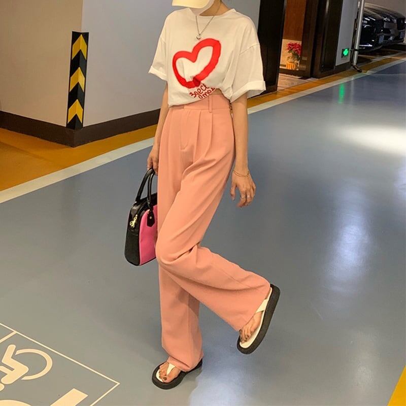 オシャレ度満点 3色選択可 好感度満載 無地 パンツ ボトムス＜S-3081＞