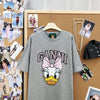 ゆったり プリント カジュアル シンプル Tシャツ S-13289