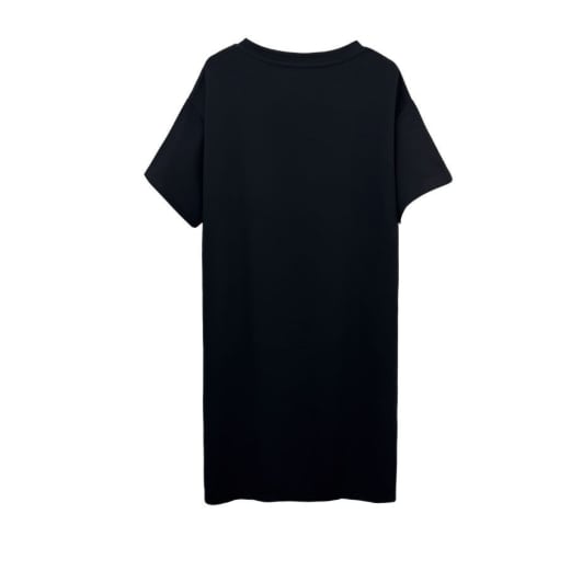 新作 プリント シンプル Tシャツ ワンピース <S-13174>