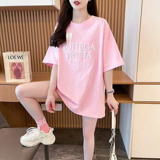 絶対欲しい 早い者勝ち 絶対流行 カジュアル 2色選択 Tシャツ<S-11707>
