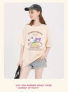 ルーズシルエット 半袖 Tシャツ <S-13140>