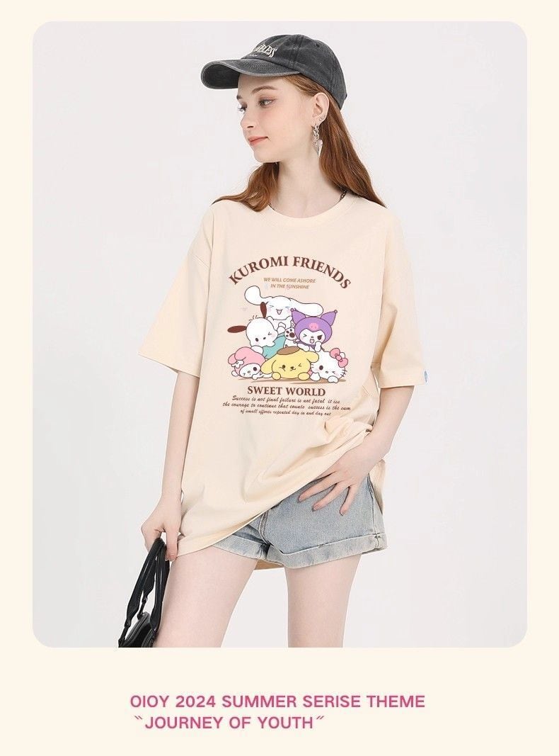 ルーズシルエット 半袖 Tシャツ <S-13140>