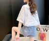 今季マストバイ 特別デザイン ファッション 2色選択可 透かし彫り Tシャツ カットソー＜S-8483＞
