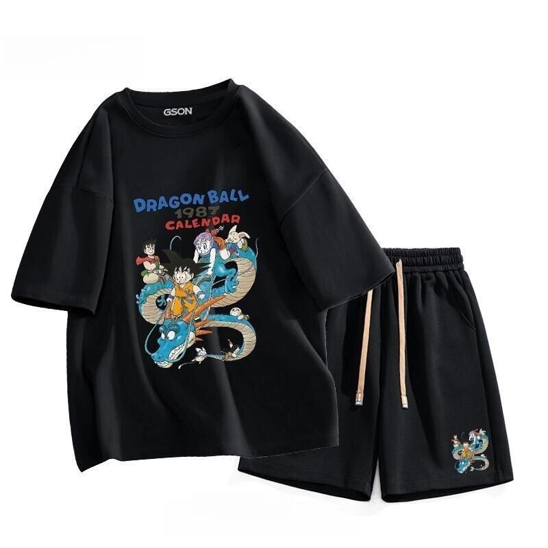 今季マストバイ  ファッション男女兼用 半袖Ｔシャツⅹパンツセット全6色<S-6537>