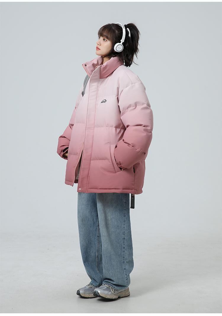 大人の定番グラデーション厚手冬コート全3色＜S-4481＞
