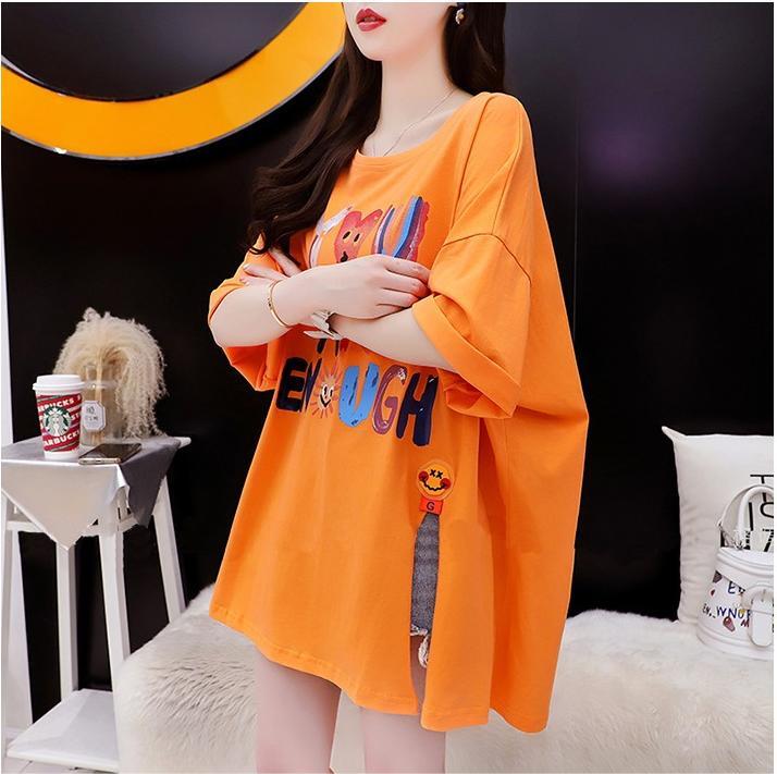 ストリートトレンド韓国風コットン半袖Tシャツ<S-2962>
