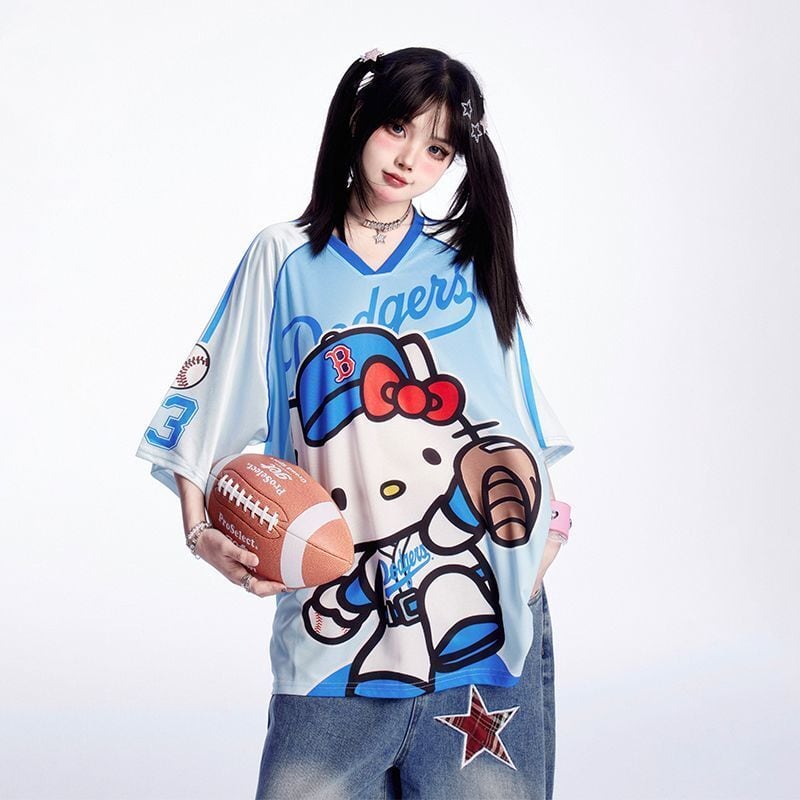 売れ筋 ゆったり ファッション Tシャツ <S-13201>