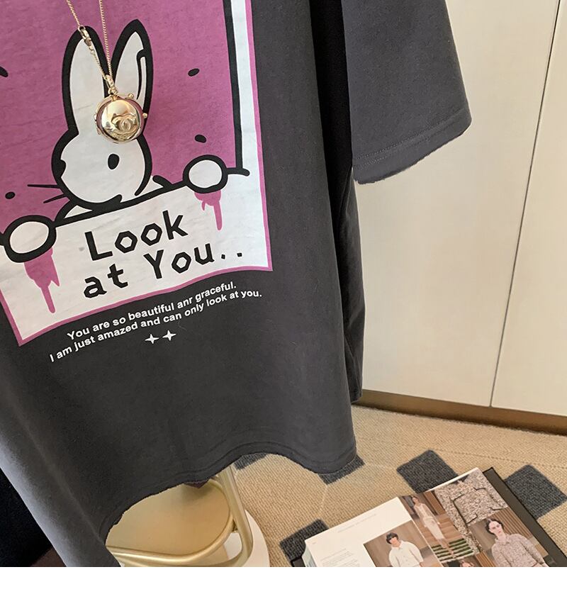 おすすめ 着心地良い ファッション感満々 プリント 半袖 Tシャツ <S-9127>