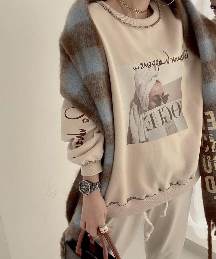 美人度アップ  超人気商品 スウェット<S-3987>
