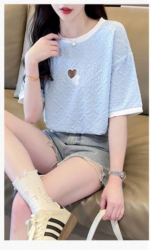 売り切れ必至 ファッション カジュアル 全3色 半袖Tシャツ<S-8507>