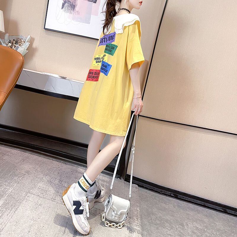 スウィート 好感度UP 海外トレンド カジュアル 全3色 半袖 Tシャツ ＜S-11633＞