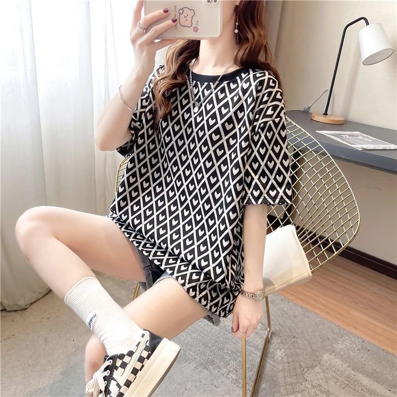 着心地抜群 ラウンドネック 女性力を高める Tシャツ カットソー＜S-2996＞