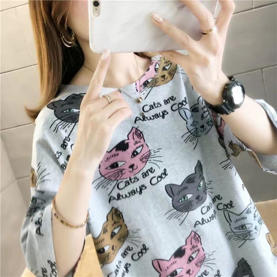 話題沸騰中 ロング丈 ゆったり 切り替え 2色半袖Tシャツ＜S-8132＞