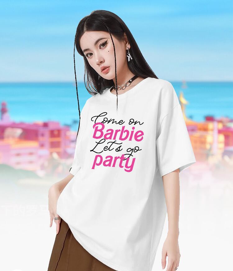 絶対流行 カジュアル 早い者勝ち ルーズ プリント全3色 2種選択可 男女兼用 半袖Tシャツ<S-9030>