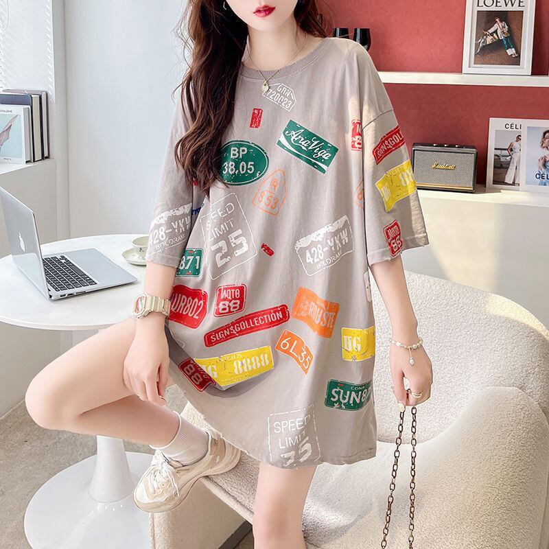 今季マストバイ 早い者勝ち 絶対流行 カジュアル 2色選択 Tシャツ<S-11563>