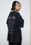 見逃し厳禁 ファッション ストリート系 ヴィンテージ加工 プリントTシャツ ＜S-2893＞