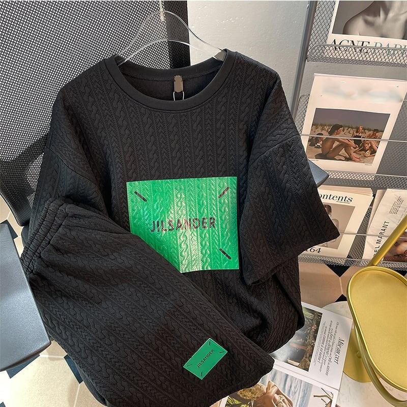 ゆったり感アップ 切り替え 美人度アップ Tシャツ＋ショートパンツ セットアップ＜S-3457＞