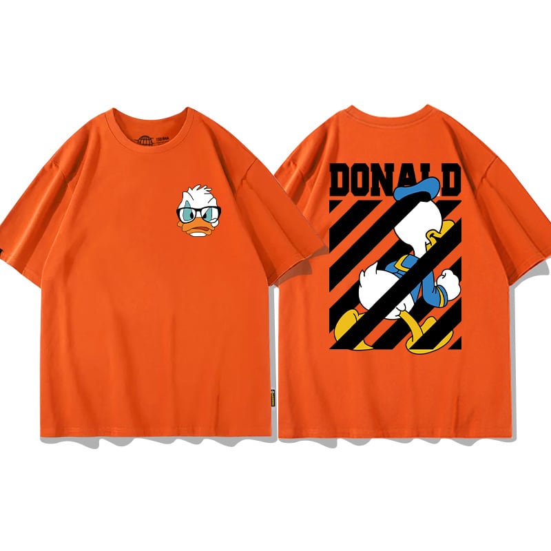 男女兼用 人気 プリント 半袖 Tシャツ <S-13164>