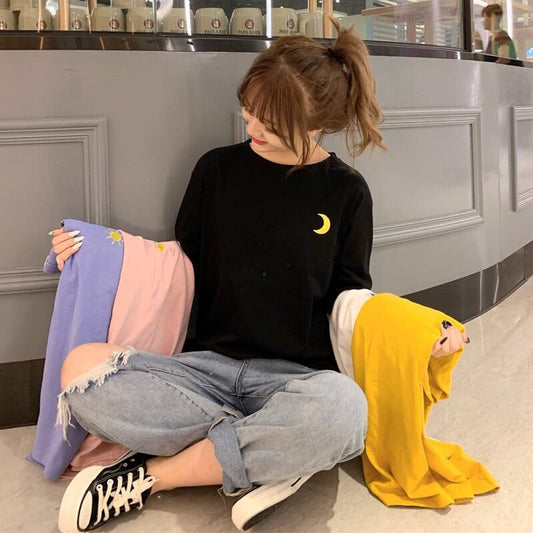 オシャレ度満点 プリント カジュアル Tシャツ カットソー＜S-3315＞