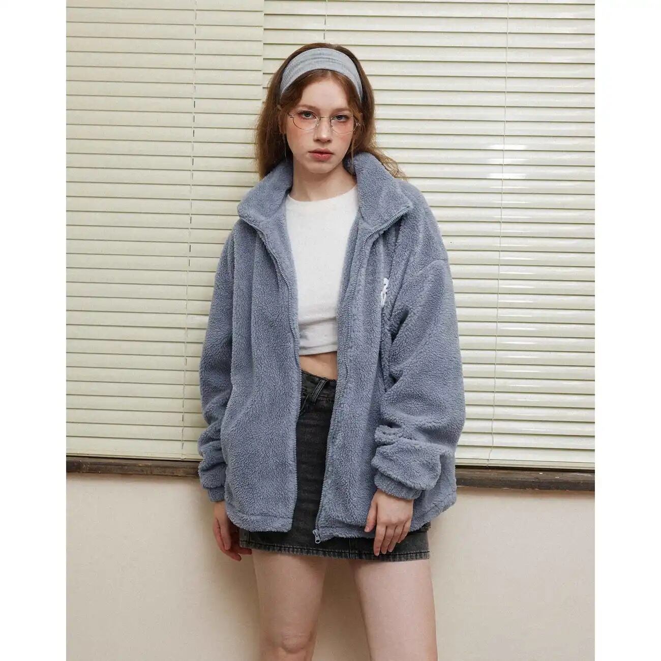 ファッション 大人可愛い 上質 コートリバーシブル 男女兼用 ジャケット<S-12333>