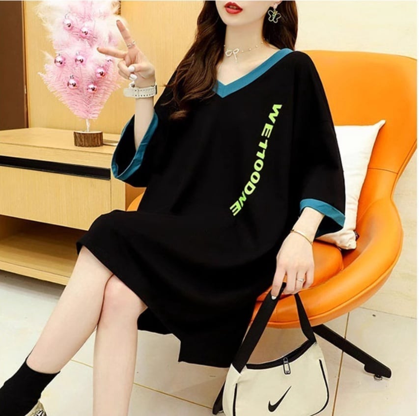 好感度UP アバンギャルド 上質 Vネック 半袖 Tシャツ 全3色＜S-8070＞