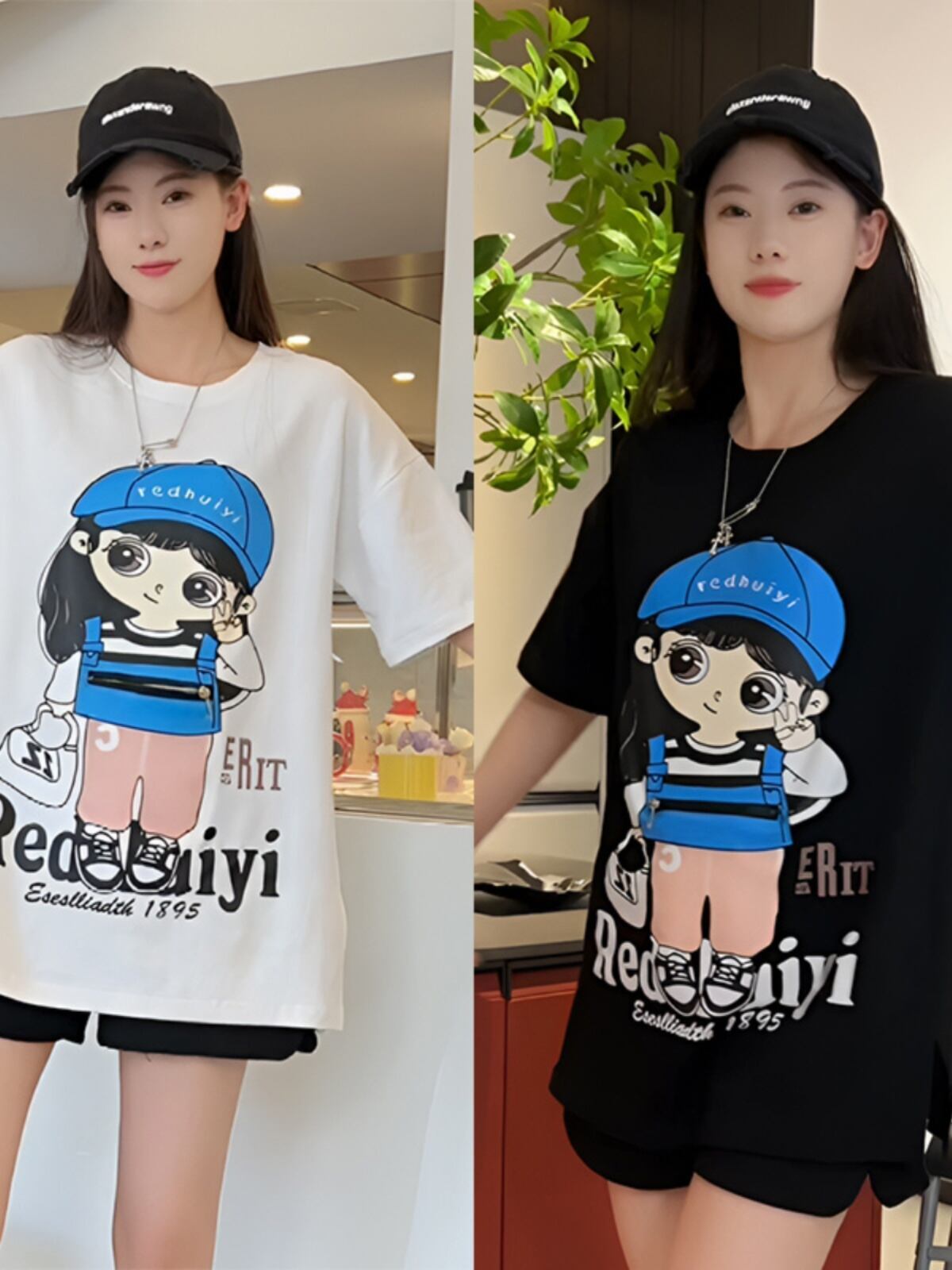 定番シンプル 好感度UP 海外トレンド カジュアル 全3色 半袖 Tシャツ ＜S-11266＞