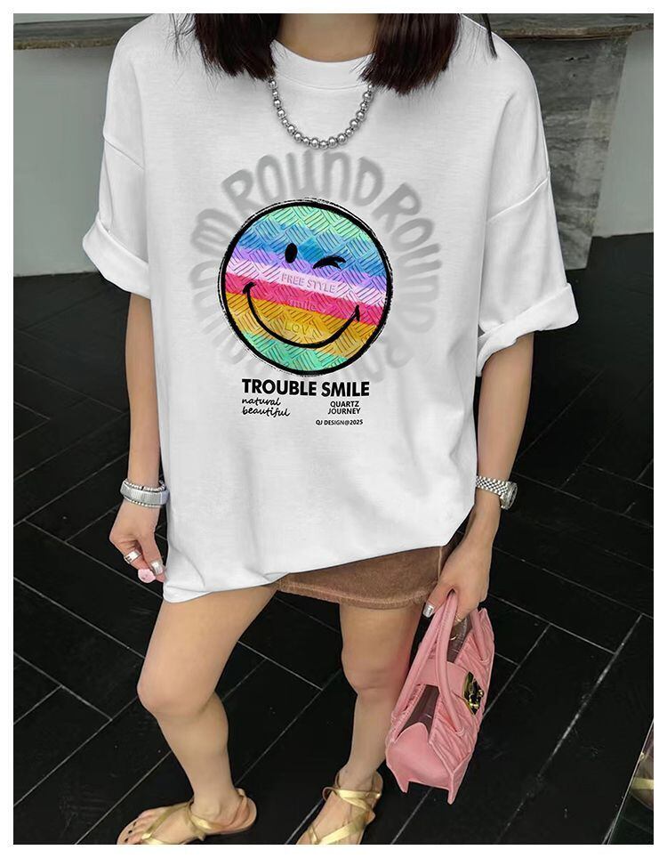 超人気商品 ラウンドネック シンプル 半袖 Tシャツ ＜S-8649＞