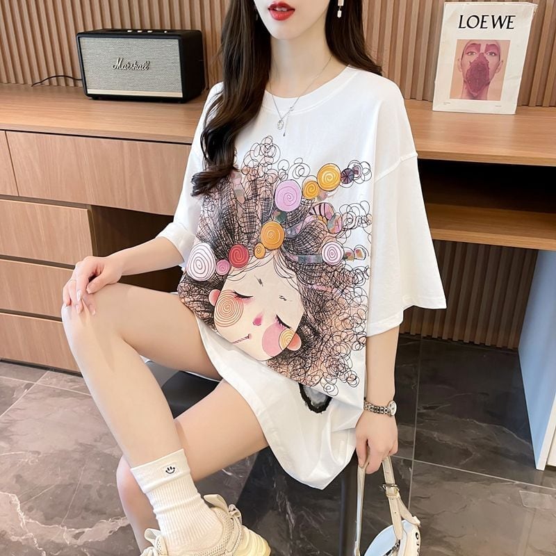新商品 ファッション 個性派 プリント全3色 半袖Tシャツ カットソー ＜S-8604＞