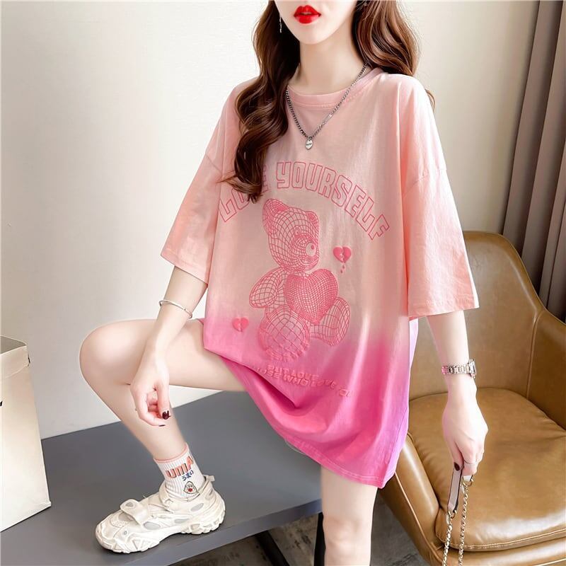 好感度満載 3色選択可 着心地抜群 グラデーション Tシャツ カットソー＜S-3225＞