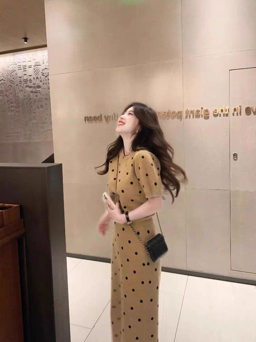 好感度100％ 柔らかくて優しい印象 効果抜群 プリント切り替え 2色 セットアップ<S-10855>