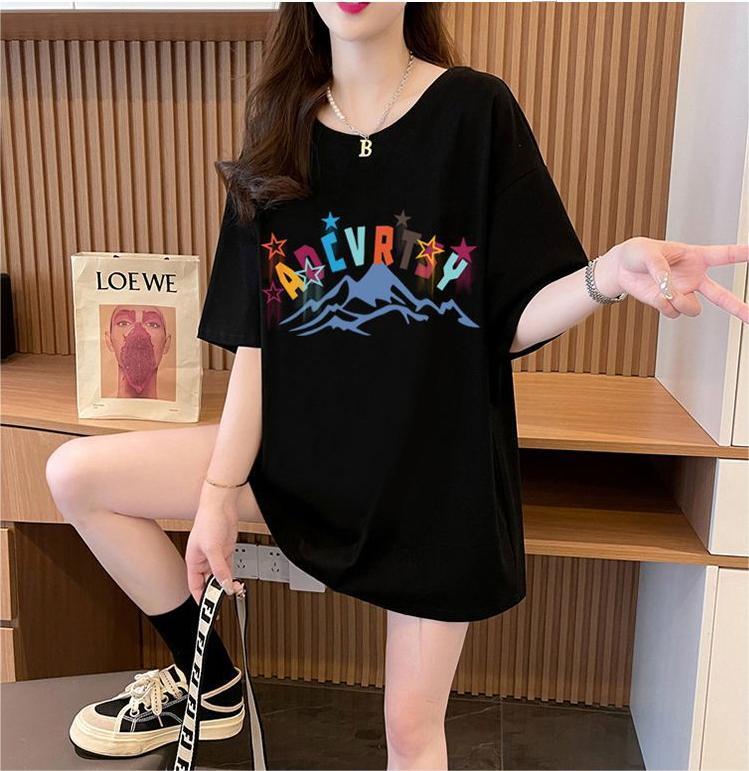 デザイン性と素材感を兼ね備えたゆったり半袖Tシャツ<S-2948>