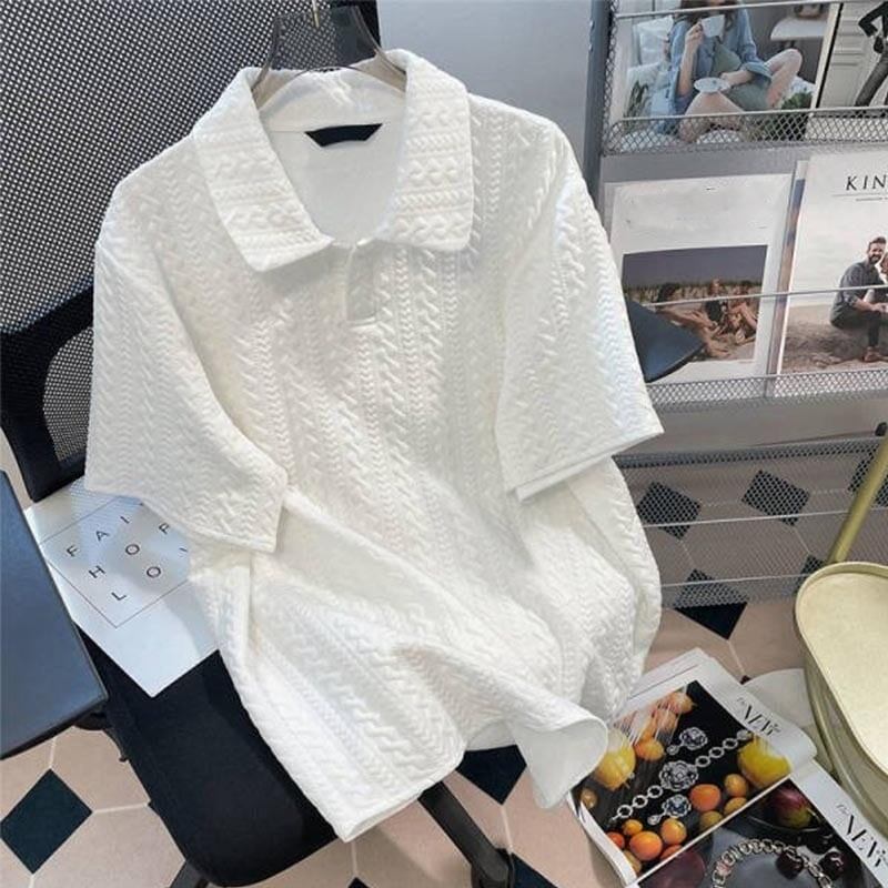 ゆったり感アップ 切り替え 好感度満載 Tシャツ＋ショートパンツ セットアップ＜S-3556＞