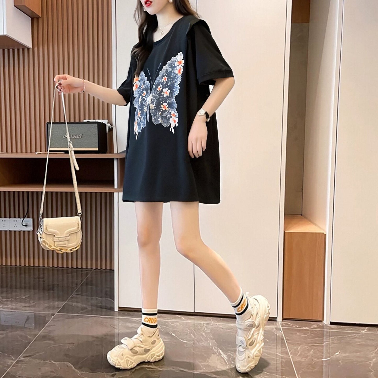 定番シンプル 着回し力抜群 売り切れ必至 全5色 半袖Tシャツ<S-11557>