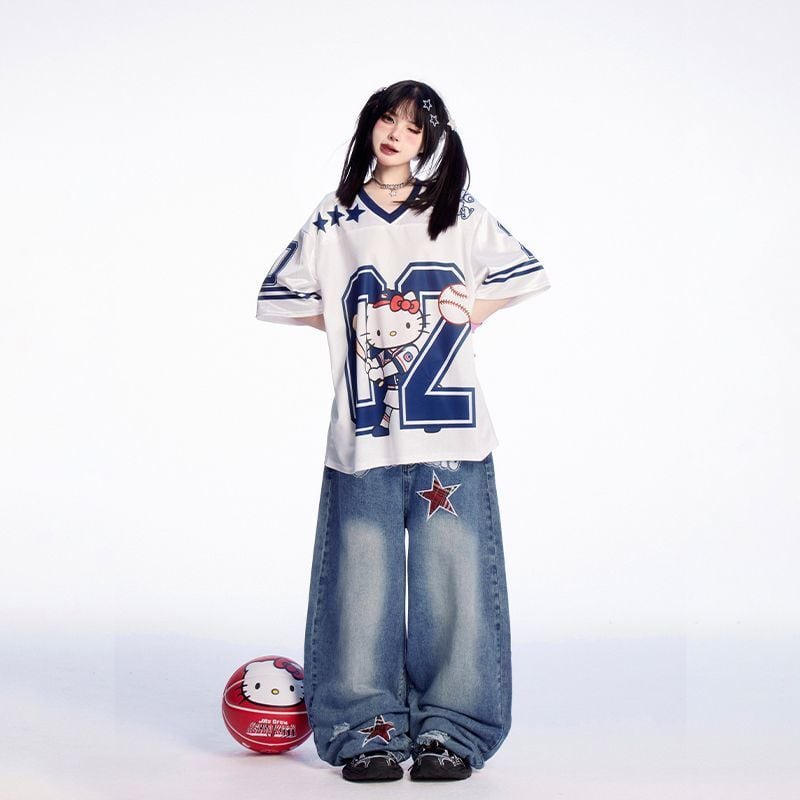 売れ筋 ゆったり ファッション Tシャツ <S-13201>